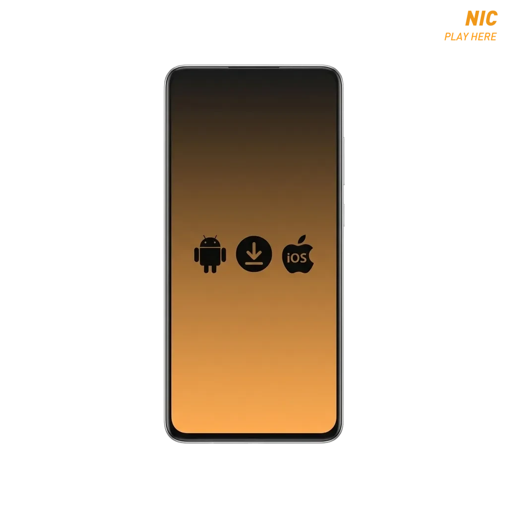 Promotional graphic for Casinonic Android app in Australia, highlighting welcome bonus on first three deposits and real-money play